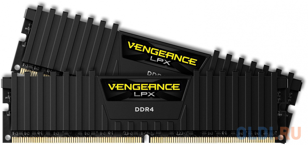 Оперативная память для компьютера Corsair Vengeance LPX DIMM 64Gb DDR4 3600 MHz CMK64GX4M2D3600C18 CMK64GX4M2D3600C18