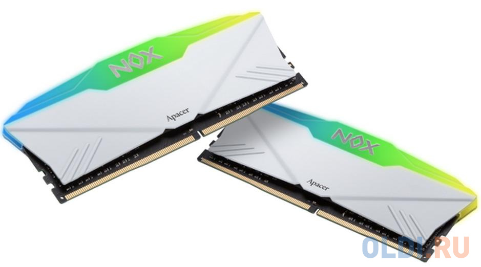 

Оперативная память для компьютера Apacer NOX RGB DIMM 32Gb DDR4 3600 MHz AH4U32G36C25YNWAA-2 AH4U32G36C25YNWAA-2