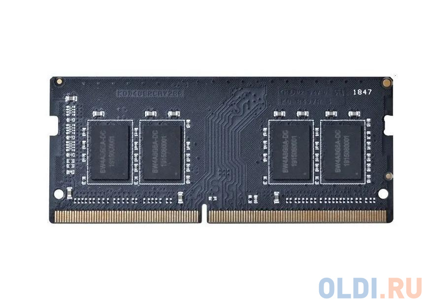 Память SO-DIMM DDR 4 DIMM 8Gb PC25600, 3200Mhz, Biwintech (8GB 1R*8 PC4 3200 CL22 NB) B14AS8G53222R#A - фото 1