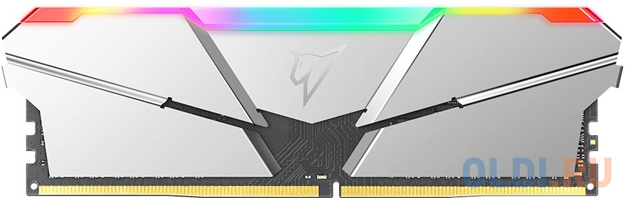 Модуль памяти DDR 4 DIMM 16Gb (8Gbx2) PC28800, 3600Mhz, Netac Shadow NTSRD4P36DP-16S, RGB, CL16 Silver, 1.35V, с радиатором фото