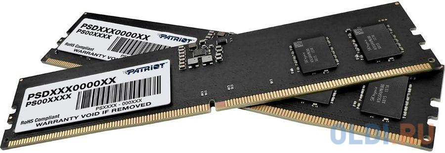 Оперативная память для компьютера Patriot PSD532G4800K DIMM 32Gb DDR5 4800 MHz PSD532G4800K