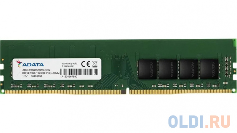 

Модуль памяти ADATA 8GB DDR4 2666 U-DIMM Premier AD4U26668G19-BGN, CL19, 1.2V, Bulk