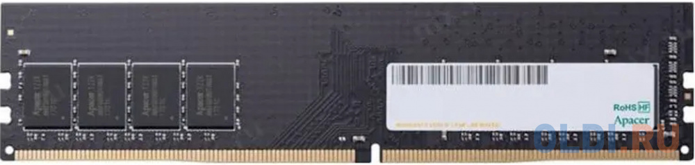 Оперативная память для компьютера Apacer AU32GGB26CRBBGH DIMM 32Gb DDR4 2666 MHz AU32GGB26CRBBGH оперативная память для компьютера crucial basics desktop dimm 8gb ddr4 3200 mhz ct8g4dfra32a