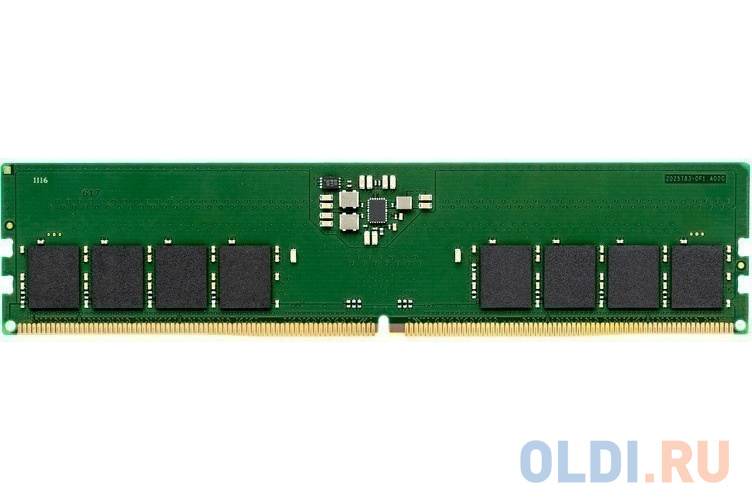 Оперативная память для компьютера Kingston ValueRAM DIMM 32Gb DDR5 4800 MHz KVR48U40BD8-32 8gb samsung ddr5 4800 dimm m323r1gb4bb0 cqk non ecc cl40 1 1v 1rx16 bulk