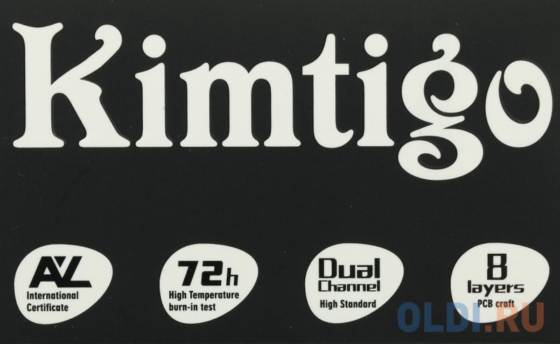 Память DDR3 4Gb 1600MHz Kimtigo KMTU4G8581600 RTL PC4-21300 CL11 DIMM 260-pin 1.35В single rank Память DDR3 4Gb 1600MHz Kimtigo KMTU4G8581600 RTL PC4-21300 CL11 DIMM 260-pin 1.35В single rank фото