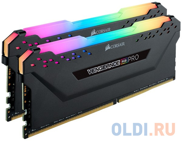 Оперативная память для компьютера Corsair Vengeance RGB Pro DIMM 16Gb DDR4 3600 MHz CMW16GX4M2D3600C18 CMW16GX4M2D3600C18 фото