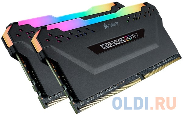 Оперативная память для компьютера Corsair Vengeance RGB Pro DIMM 16Gb DDR4 3600 MHz CMW16GX4M2D3600C18 CMW16GX4M2D3600C18 фото