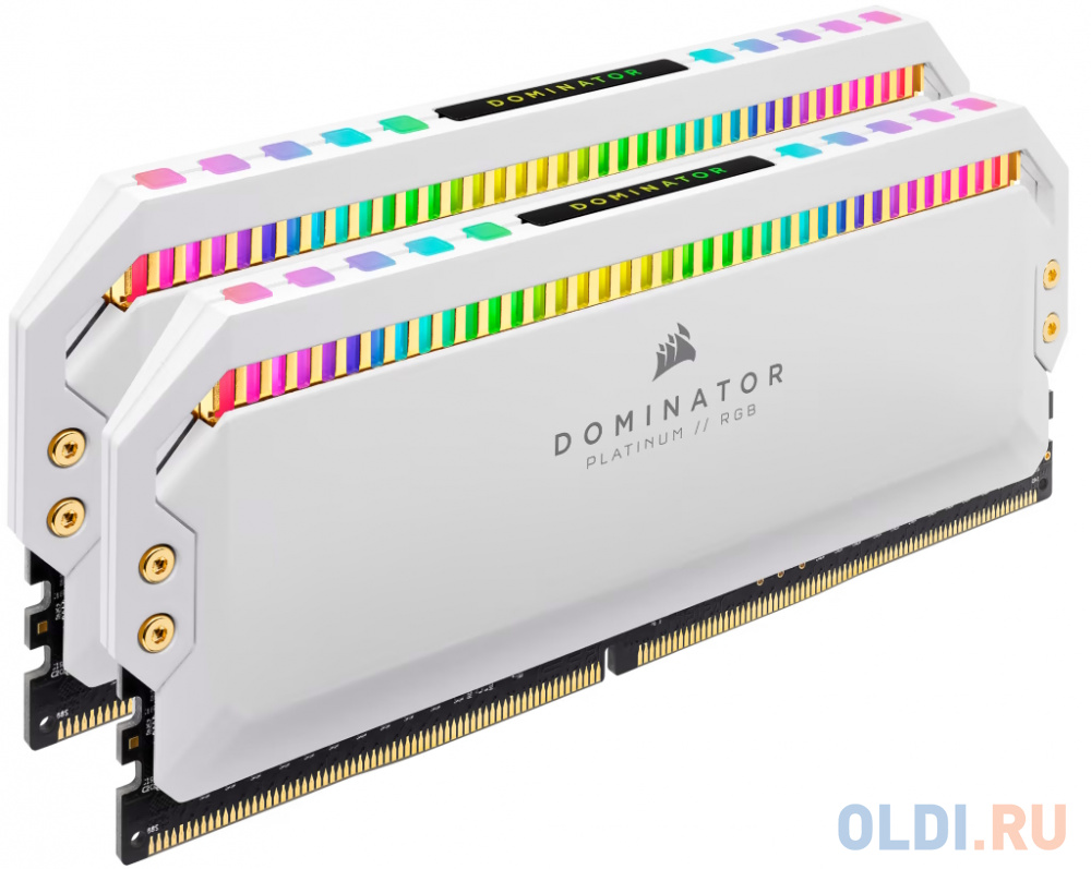 Corsair DDR5 32GB Kit (2x16Gb) 5600 MT/s CL36 CMT32GX5M2B5600C36W DOMINATOR PLATINUM RGB фото