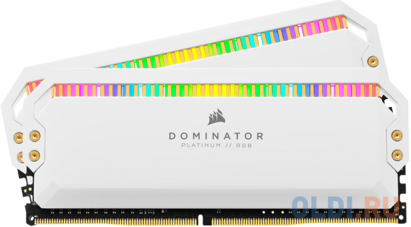 Corsair DDR5 32GB Kit (2x16Gb) 6200 MT/s CL36 CMT32GX5M2X6200C36W DOMINATOR PLATINUM RGB фото