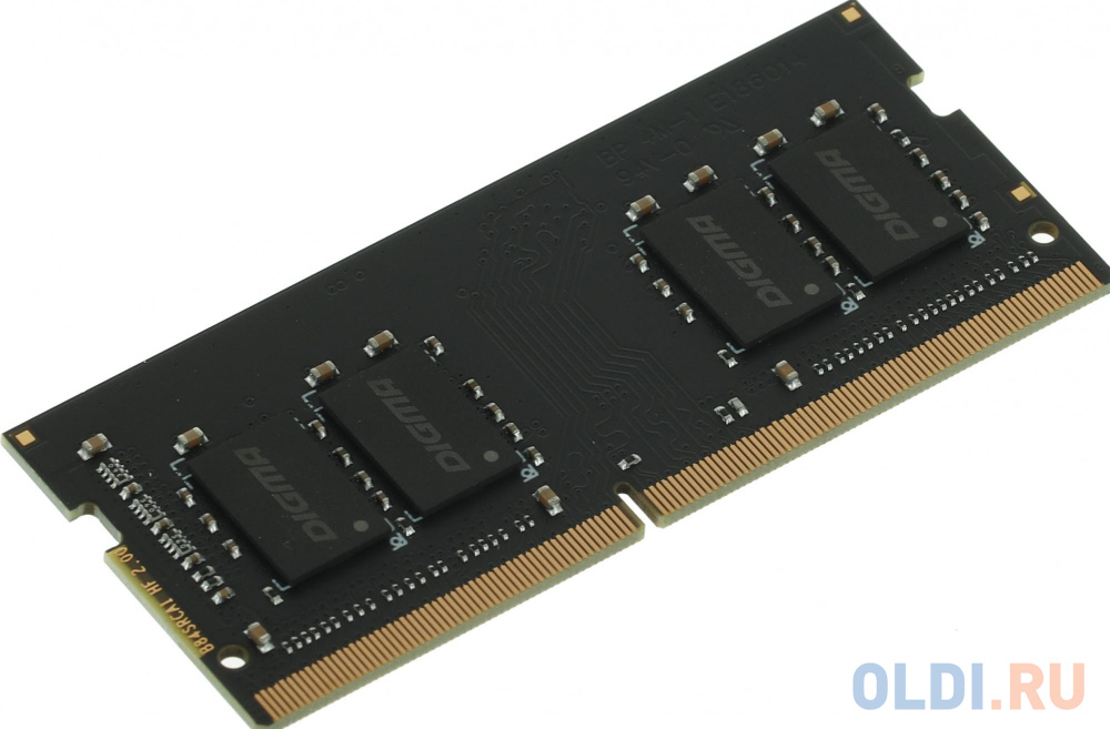 Память DDR4 8Gb 3200MHz Digma DGMAS43200008S RTL PC4-25600 CL22 SO-DIMM 260-pin 1.2В single rank gt1030 4gb ddr4 64bit dvi hdmi lp single fan