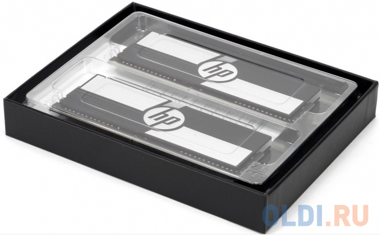 Память DDR 4 DIMM 32Gb (16Gbx2) PC25600, 3200Mhz, 16-20-20-38,  HP V10 RGB 48U47AA#ABB с радиатором фото