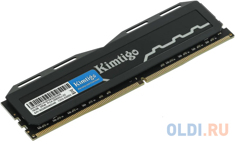 

Оперативная память для компьютера Kimtigo KMKUAGF683200WR DIMM 16Gb DDR4 3200 MHz KMKUAGF683200WR