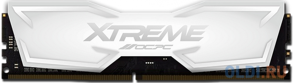 Модуль памяти DDR 4 DIMM 16Gb, 3600Mhz, OCPC XT II MMX16GD436C18W, CL18, WHITE