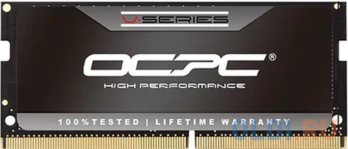 

Модуль памяти SO-DIMM DDR 4 DIMM 16Gb, 3200Mhz, OCPC VS MSV16GD432C22S, CL22