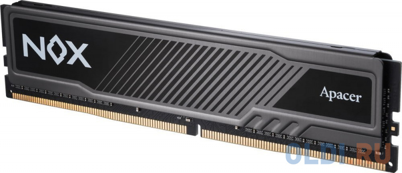 16GB Apacer DDR4 3200 DIMM NOX Black Gaming Memory AH4U16G32C28YMBAA-1 Non-ECC, CL16, 1.35V, Intel XMP 2.0, Heat Sink, RTL фото