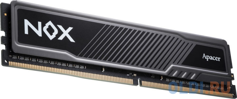 16GB Apacer DDR4 3200 DIMM NOX Black Gaming Memory AH4U16G32C28YMBAA-1 Non-ECC, CL16, 1.35V, Intel XMP 2.0, Heat Sink, RTL фото
