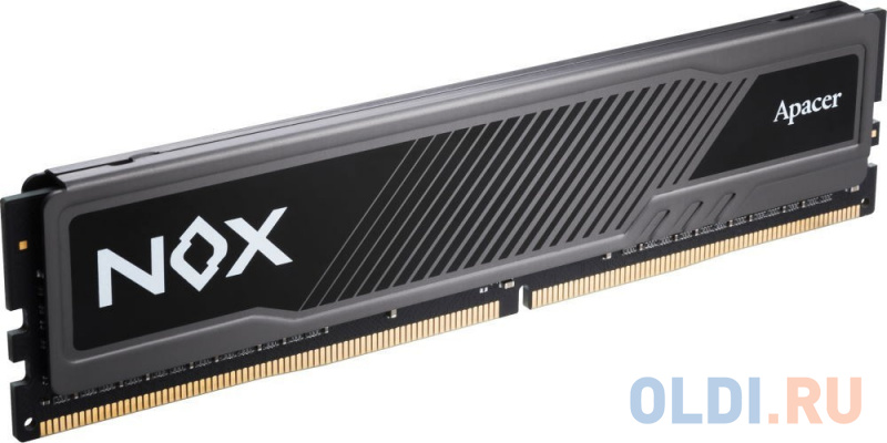 16GB Apacer DDR4 3200 DIMM NOX Black Gaming Memory AH4U16G32C28YMBAA-1 Non-ECC, CL16, 1.35V, Intel XMP 2.0, Heat Sink, RTL фото