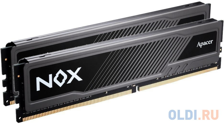 

Оперативная память для компьютера Apacer NOX Black Gaming Memory DIMM 16Gb DDR4 3600 MHz AH4U16G36C25YMBAA-2