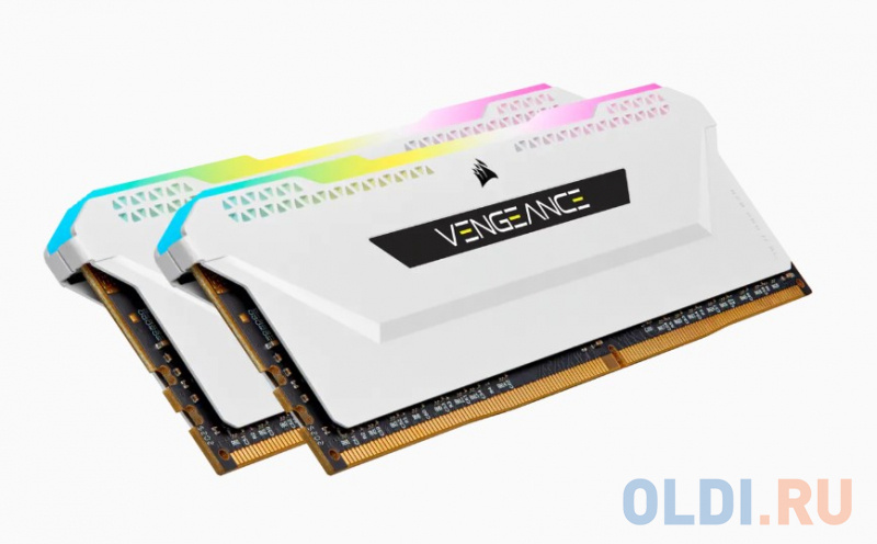 

Оперативная память для компьютера Corsair Vengeance RGB Pro SL DIMM 32Gb DDR4 3200 MHz CMH32GX4M2E3200C16W