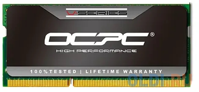 

Модуль памяти SO-DIMM DDR 3 DIMM 4Gb, 1600Mhz, OCPC VS MMV4GD316C11S, CL11