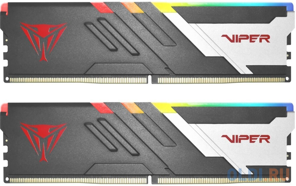 Оперативная память для компьютера Patriot Viper Venom RGB DIMM 32Gb DDR5 6400 MHz PVVR532G640C32K
