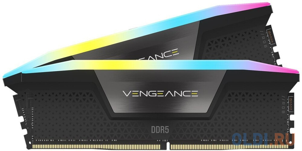 Corsair Vengeance RGB  DDR5 Dimm CMH32GX5M2B5600C40  5600MHz 32GB 2x16GB Unbuffered, 40-40-40-77, XMP 3.0, Black Heatspreader, 1.25V (600213) фото