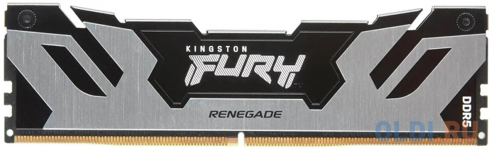 Оперативная память для компьютера Kingston Fury Renegade Silver DIMM 16Gb DDR5 7200 MHz KF572C38RS-16