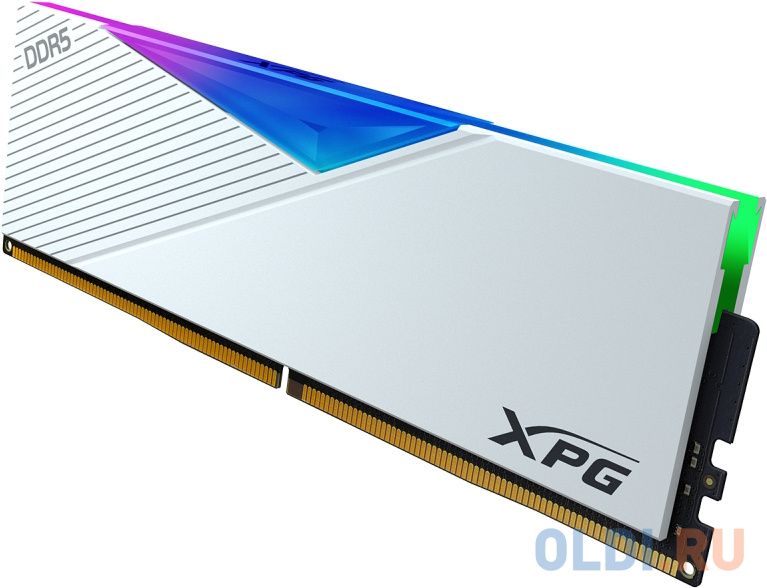 Оперативная память для компьютера A-Data XPG Lancer RGB DIMM 32Gb DDR5 6400 MHz AX5U6400C3216G-DCLARWH фото