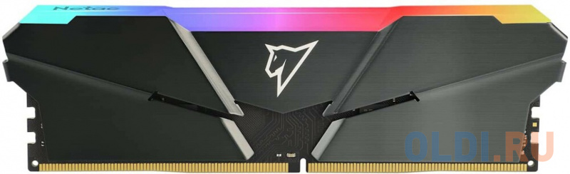Netac Shadow RGB 32GB (16GBx2) DDR4-3600 (PC4-28800) C18 Grey 18-22-22-42 1.35V XMP Dual DIMM Kit фото