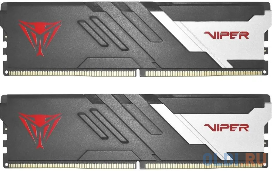 Память DDR 5 DIMM 32Gb (16Gbx2) 6800Mhz, PATRIOT Viper Venom Black (PVV532G680C34K) (retail)