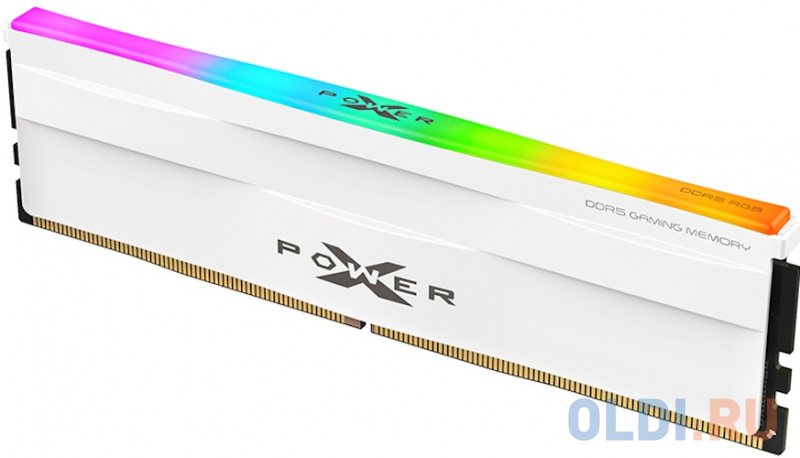 Модуль памяти Silicon Power 16GB 5600МГц XPOWER Zenith RGB DDR5 CL40 DIMM 2Gx8 SR White Модуль памяти Silicon Power 16GB 5600МГц XPOWER Zenith RGB DDR5 CL40 DIMM 2Gx8 SR White фото
