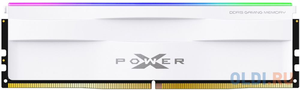 Модуль памяти Silicon Power 32GB 5600МГц XPOWER Zenith RGB DDR5 CL40 DIMM 2Gx8 DR White