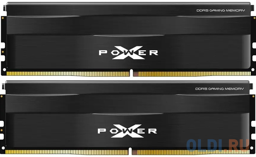 Модуль памяти Silicon Power 32GB 6000МГц XPOWER Zenith DDR5 CL40 DIMM (KIT of 2) 2Gx8 SR Black