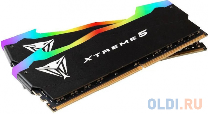 Память DDR5 2x16Gb 8000MHz Patriot PVXR532G80C38K Viper Xtreme 5 RGB RTL Gaming PC5-64000 CL38 DIMM 288-pin 1.45В с радиатором Ret фото