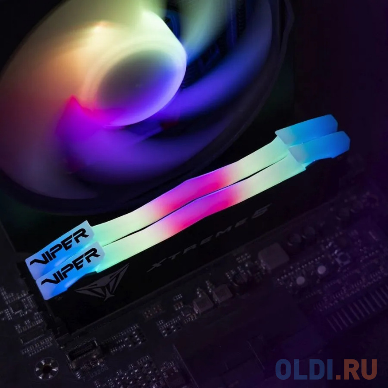 Память DDR5 2x16Gb 8000MHz Patriot PVXR532G80C38K Viper Xtreme 5 RGB RTL Gaming PC5-64000 CL38 DIMM 288-pin 1.45В с радиатором Ret фото