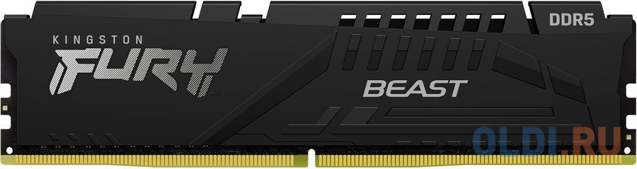 Оперативная память для компьютера Kingston Fury Beast DIMM 32Gb DDR5 6000 MHz KF560C36BBE-32 оперативная память для компьютера kingston fury beast rgb dimm 16gb ddr5 6000 mhz kf560c40bba 16