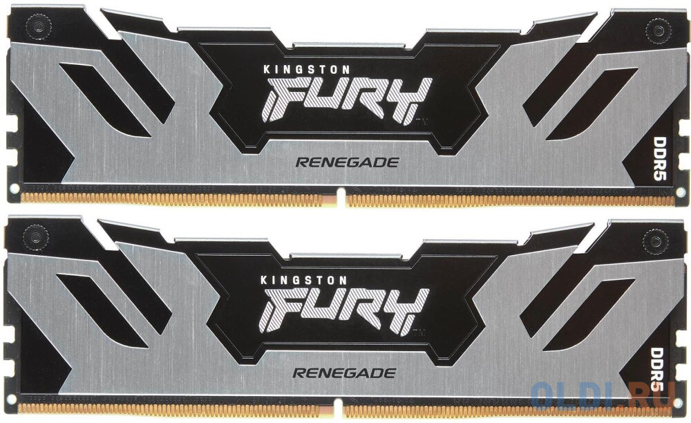 Оперативная память для компьютера Kingston Fury Renegade DIMM 48Gb DDR5 6400 MHz KF564C32RSAK2-48