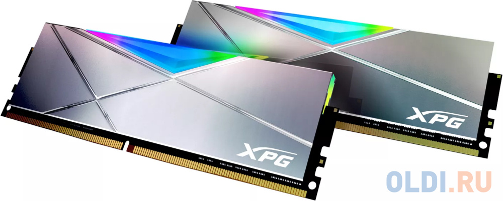 Оперативная память для компьютера ADATA XPG Spectrix D50 RGB DIMM 16Gb DDR4 4133 MHz AX4U41338G19J-DGM50X