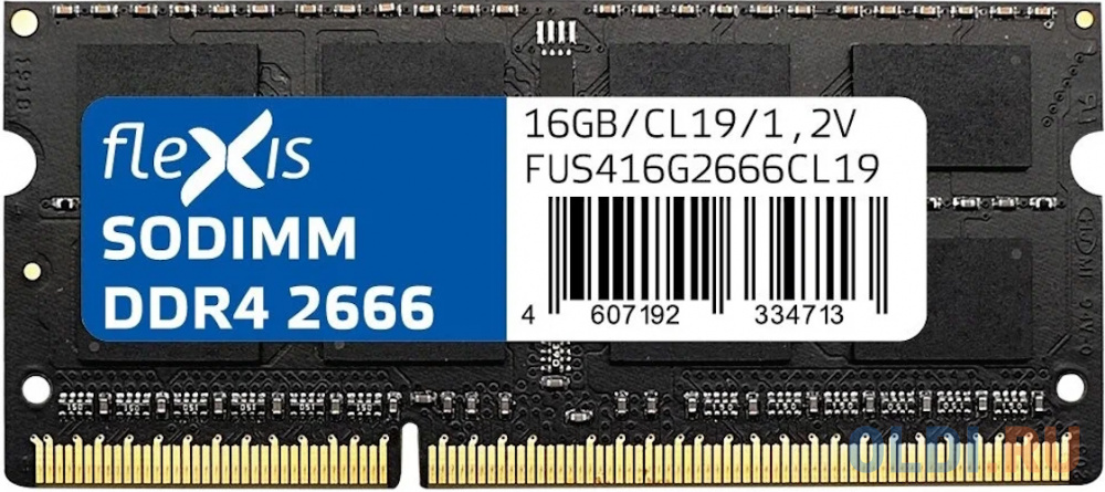    Flexis 16GB DDR4 SODIMM 2666MHz (PC4-21300) 1, 2V