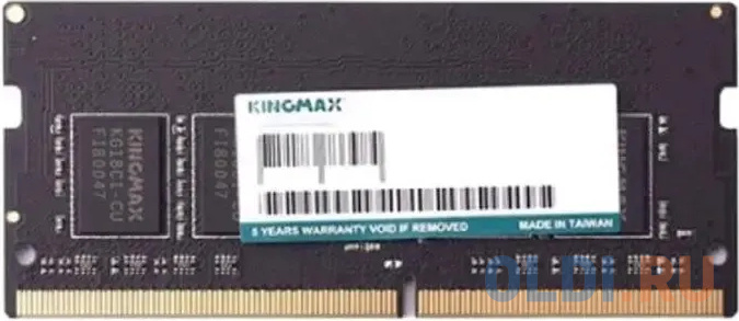 Память DDR5 8GB 4800MHz Kingmax KM-SD5-4800-8GS RTL PC5-38400 CL40 SO-DIMM 260-pin 1.1В single rank Ret