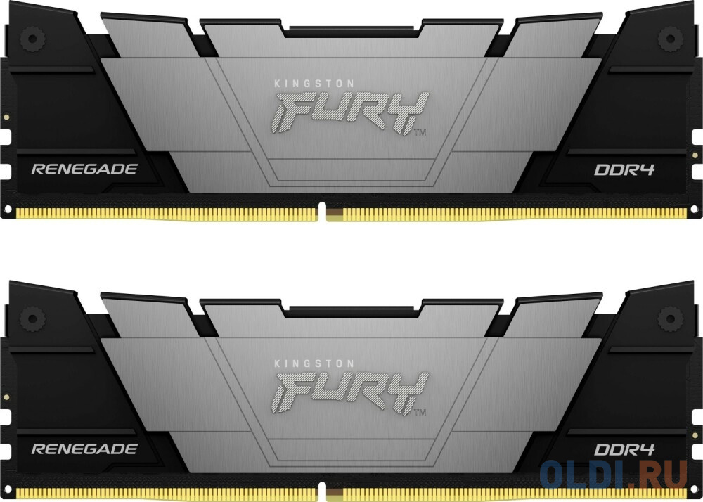 

Оперативная память для компьютера Kingston Fury Renegade DIMM 32Gb DDR4 4000 MHz KF440C19RB12K2/32