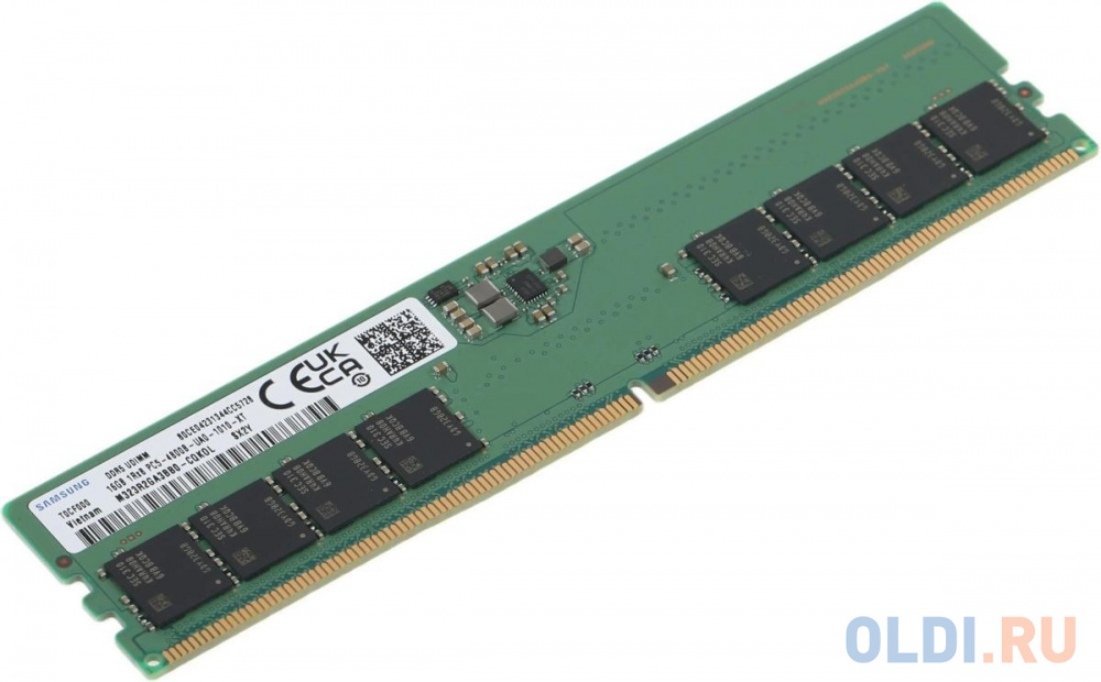 Оперативная память для компьютера Samsung M323R2GA3BB0-CQK DIMM 16Gb DDR5 4800 MHz M323R2GA3BB0-CQK