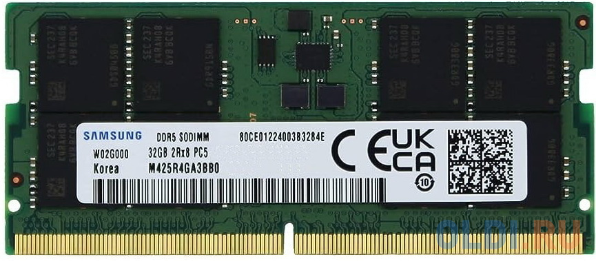 Оперативная память для ноутбука Samsung M425R4GA3BB0-CWM SO-DIMM 32Gb DDR5 5600 MHz M425R4GA3BB0-CWM