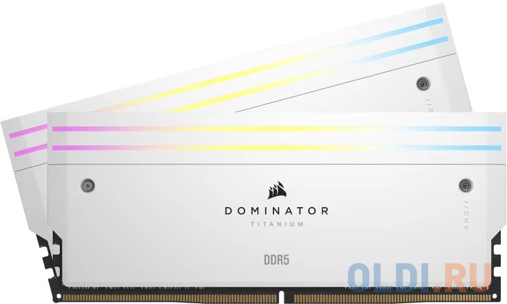 

Оперативная память для компьютера Corsair Dominator Titanium RGB DIMM 96Gb DDR5 6600 MHz CMP96GX5M2B6600C32W