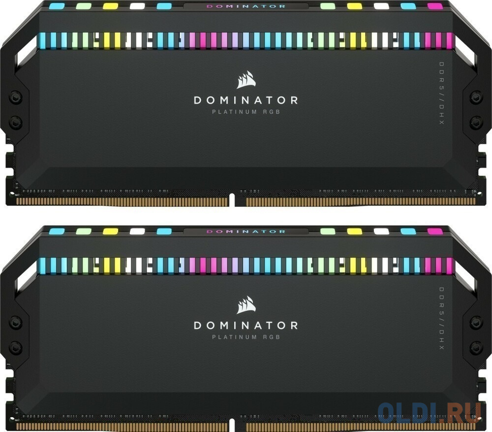 

Оперативная память для компьютера Corsair Dominator Platinum RGB DIMM 64Gb DDR5 6800 MHz CMT64GX5M2B6800C40