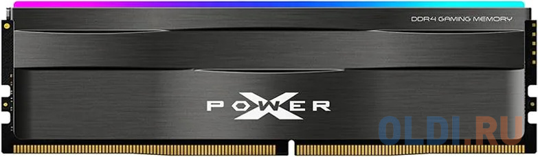 

Оперативная память для компьютера Silicon Power XPower Zenith RGB DIMM 8Gb DDR4 3200 MHz SP008GXLZU320BSD