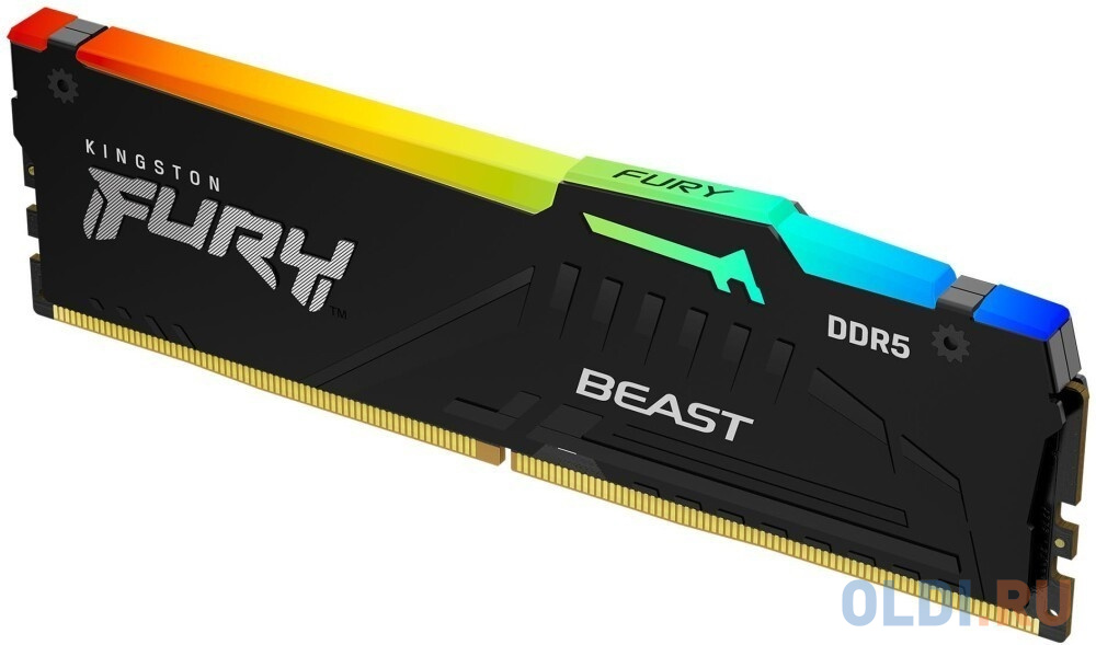 

Оперативная память для компьютера Kingston Fury Beast RGB EXPO DIMM 16Gb DDR5 5600 MHz KF556C36BBEA-16