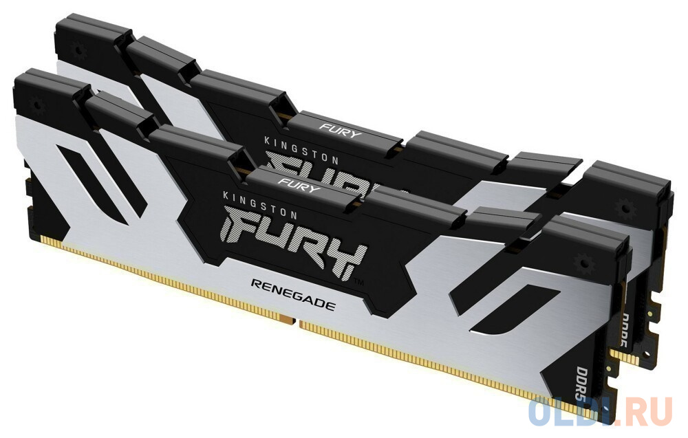 

Оперативная память для компьютера Kingston Fury Renegade DIMM 96Gb DDR5 6400 MHz KF564C32RSK2-96