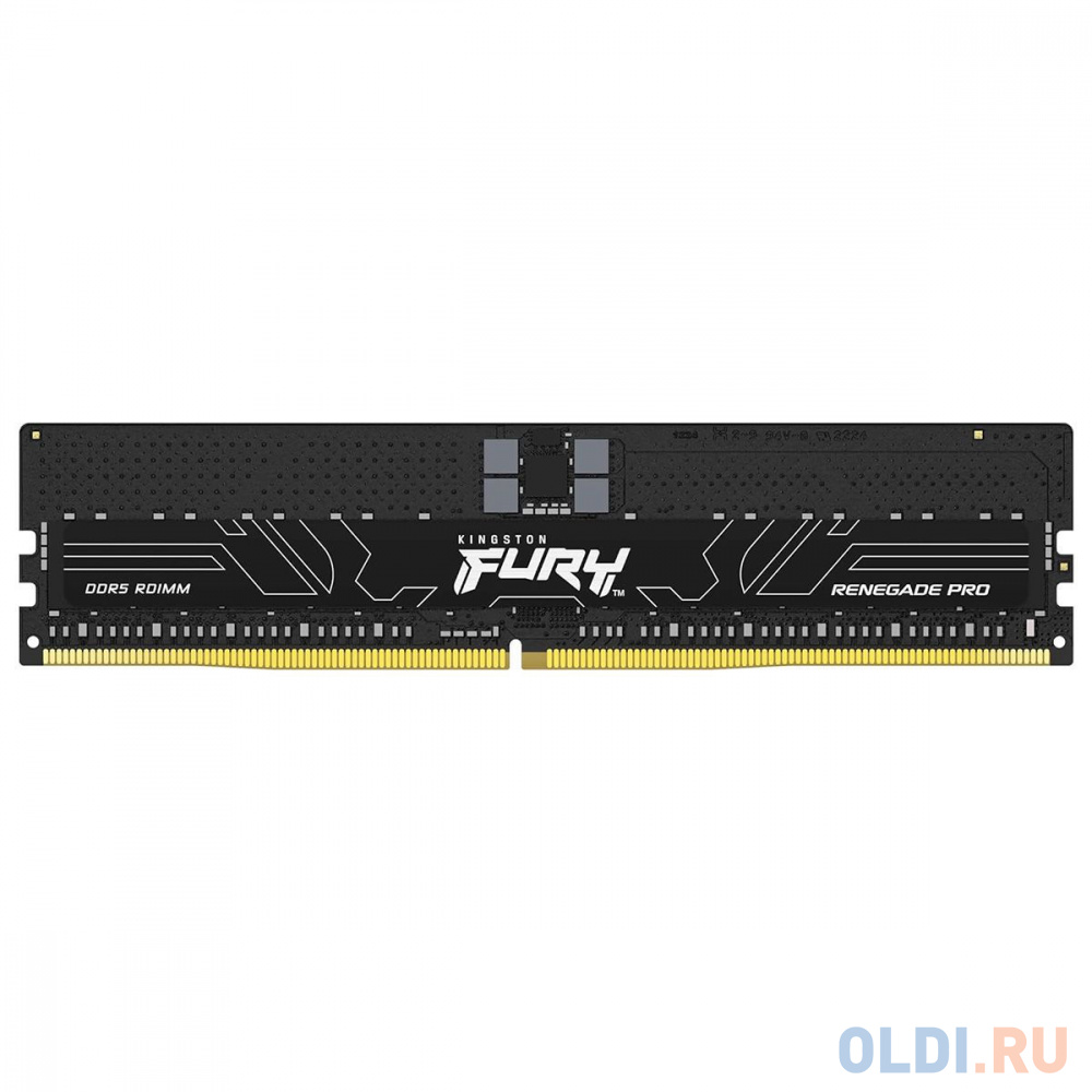 Модуль памяти Kingston 16GB DDR5 4800 FURY Renegade Pro RDIMM Black PnP ECC Registered DIMM (Single Module) 1RX8 36-38-38 1.1V 288-pin 16Gbit