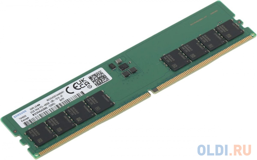 Оперативная память для компьютера Samsung M323R4GA3BB0-CQK DIMM 32Gb DDR5 4800 MHz M323R4GA3BB0-CQK